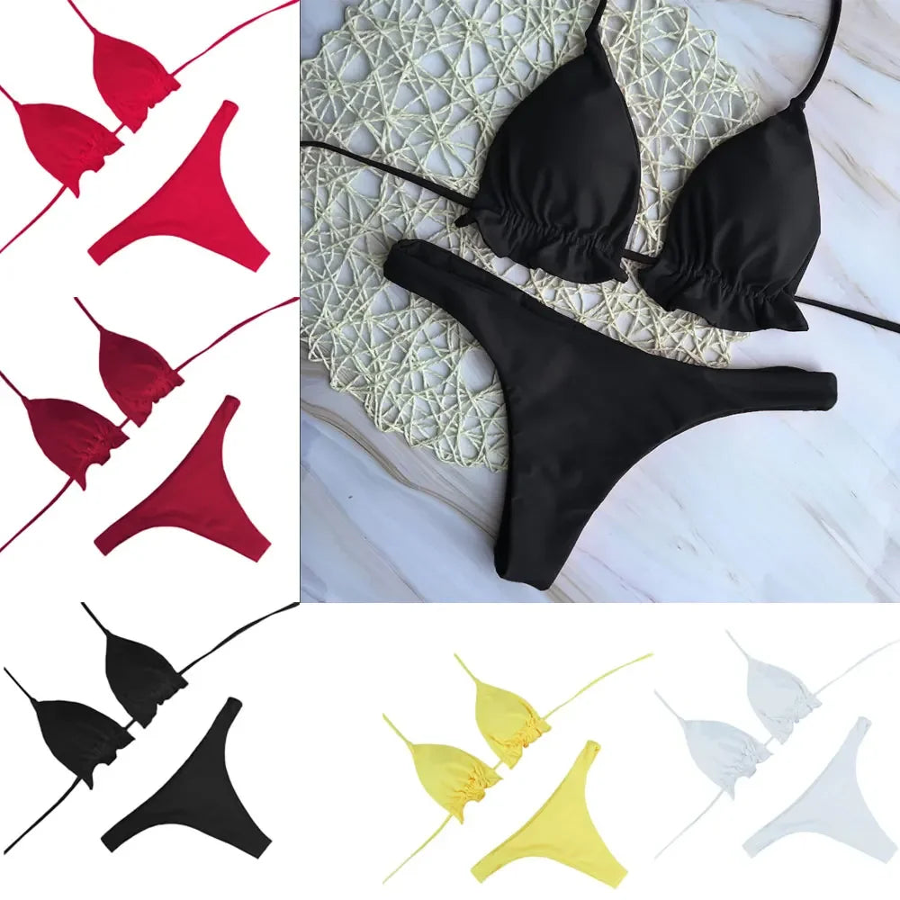 Summer Brazilian Bikini Set Women Sexy