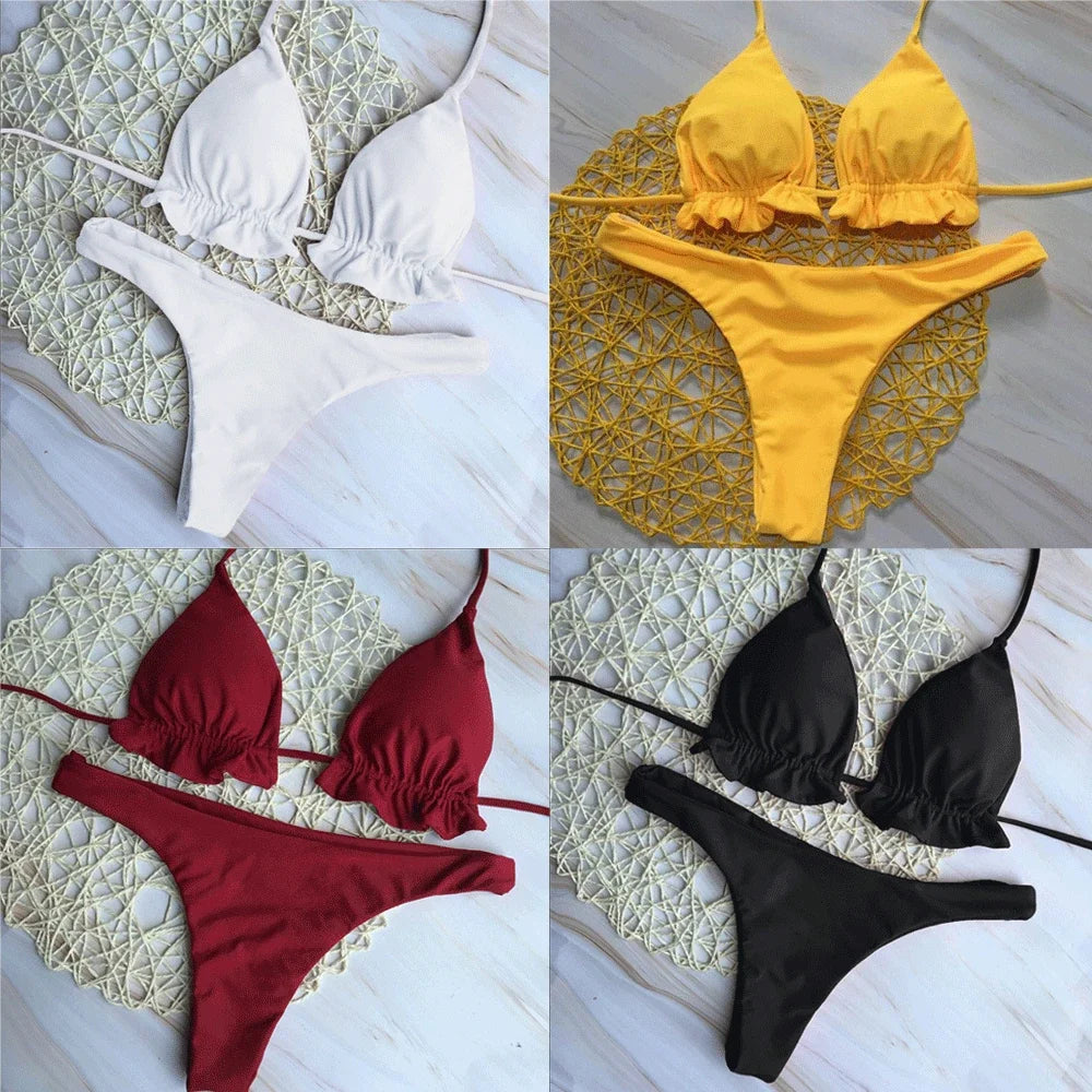 Summer Brazilian Bikini Set Women Sexy