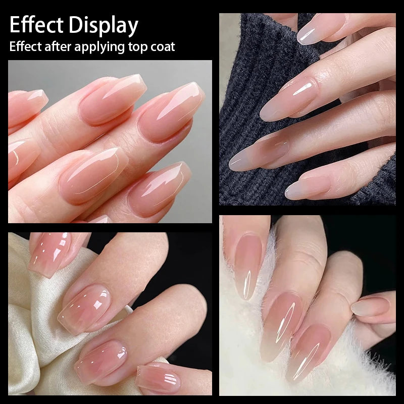 30Pcs Matte Nude Fake