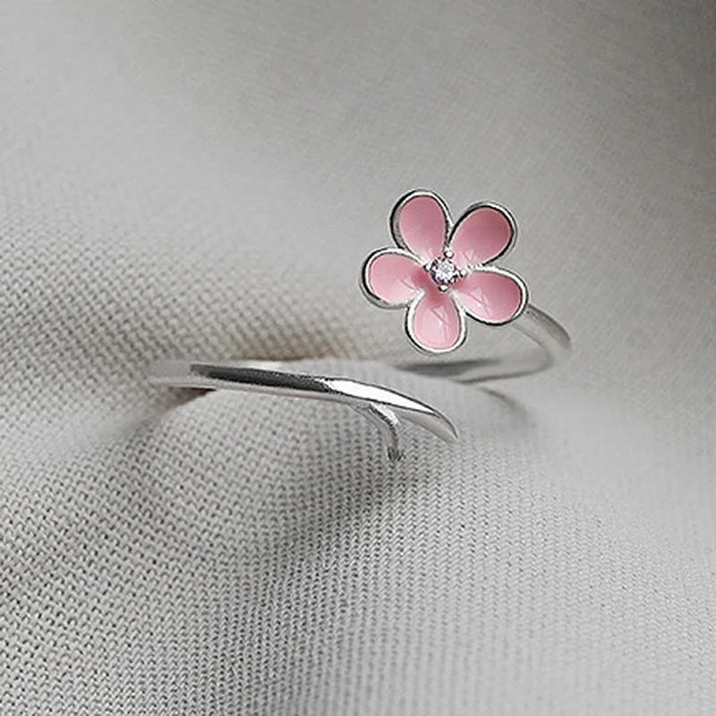 Luxury Zircon Flower