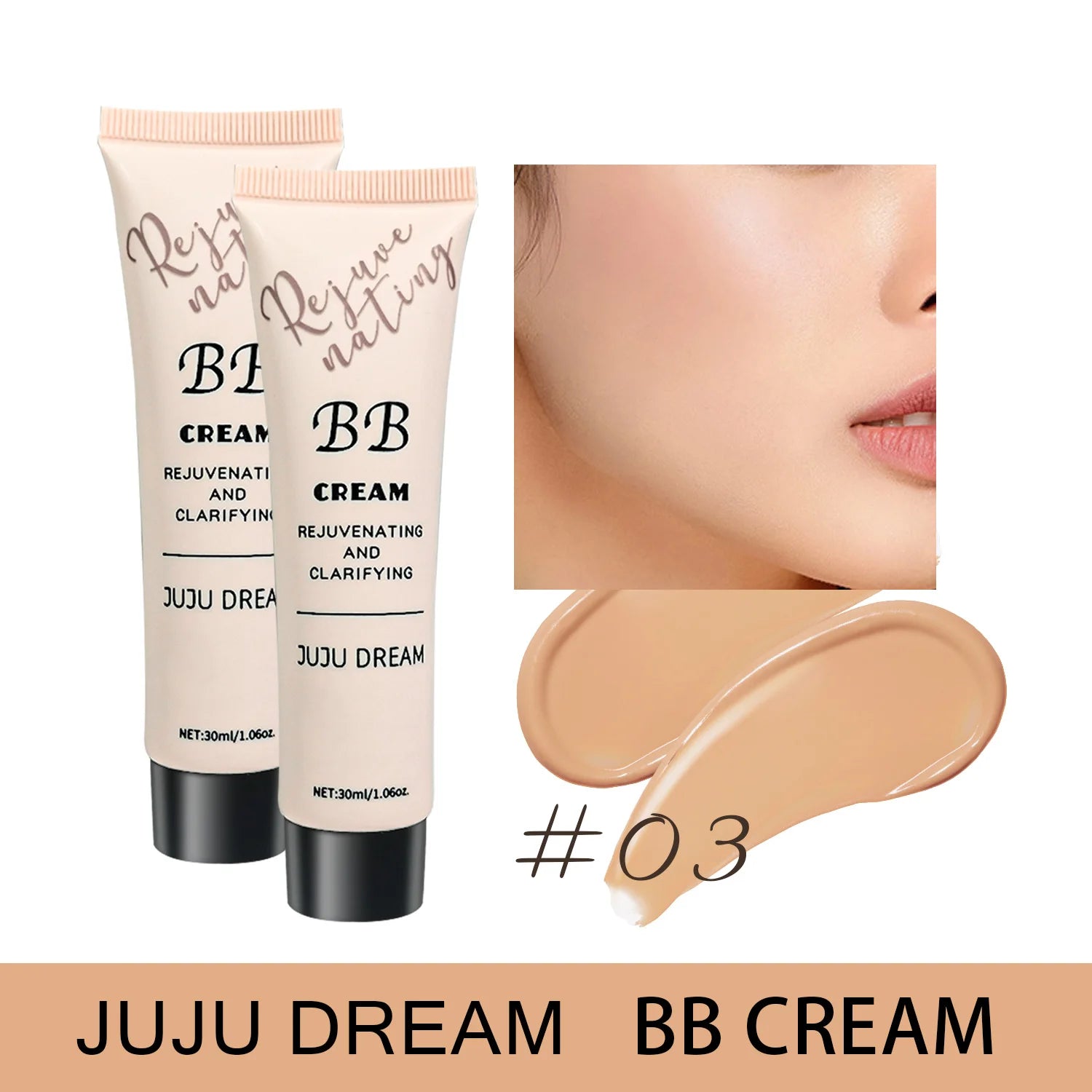 BB cream, isolation