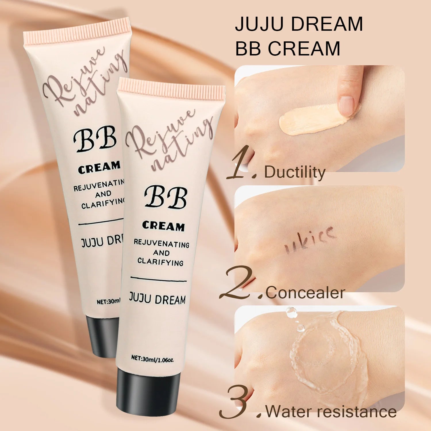 BB cream, isolation