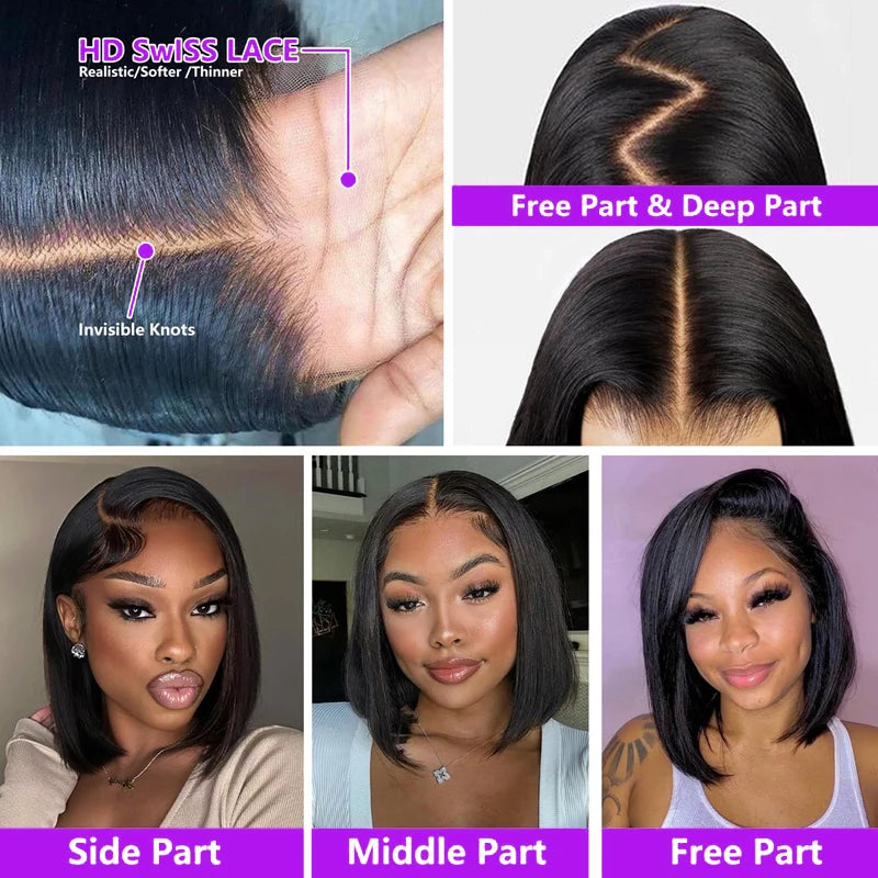 Lace Frontal Bob Wigs