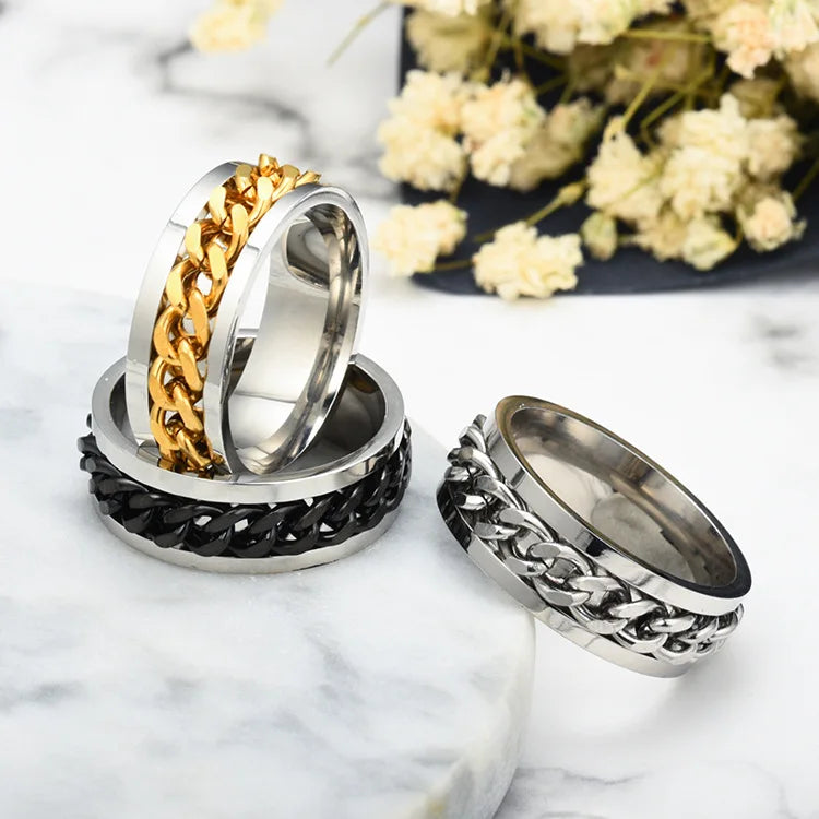 Titanium Steel Rotatable