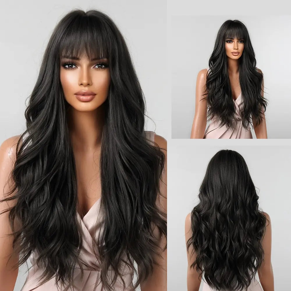 Brown Wavy Wigs