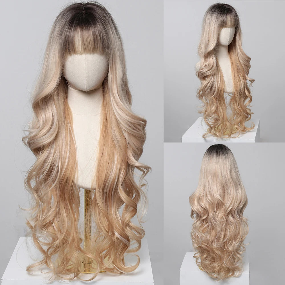 Brown Wavy Wigs