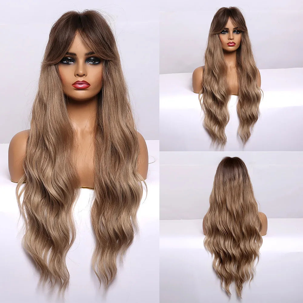 Brown Wavy Wigs