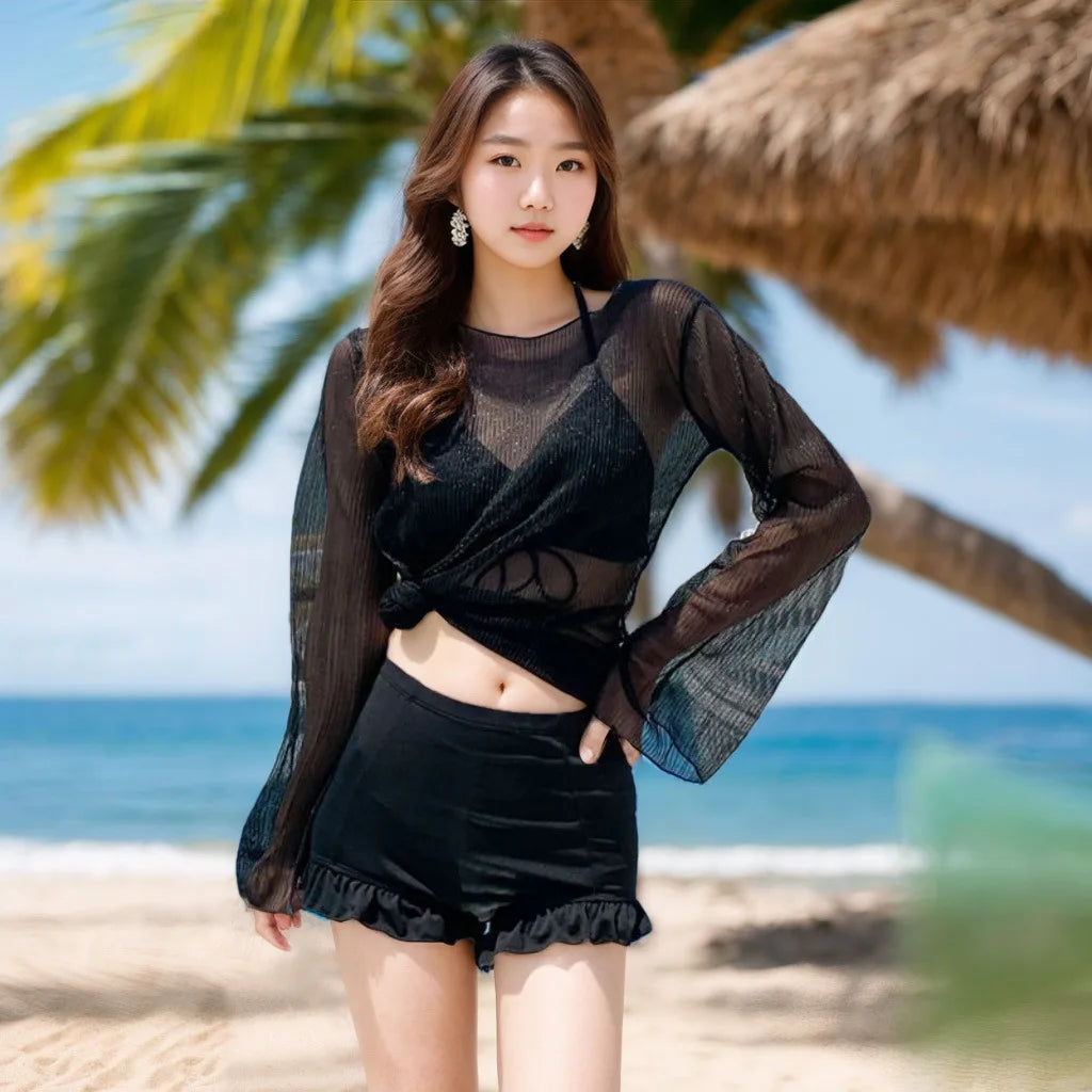 Swimming Suit for Women Solid Color