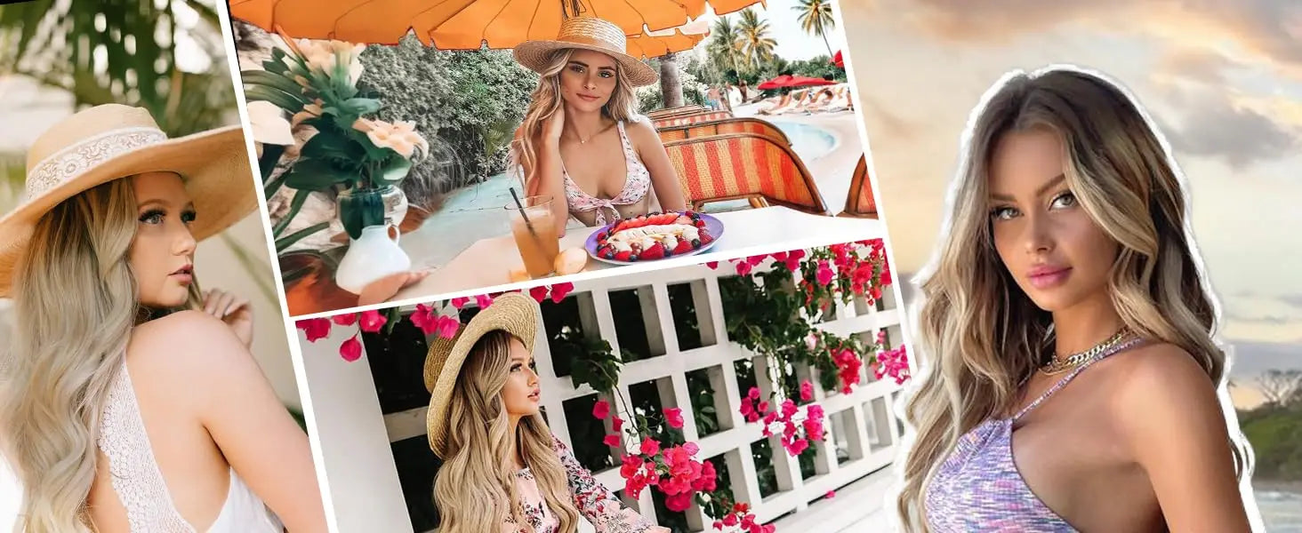 Synthetic Long Lace Hair