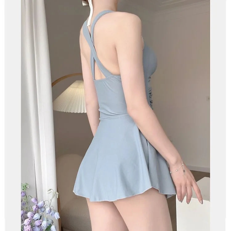 Swimming Suit for Women Solid Color