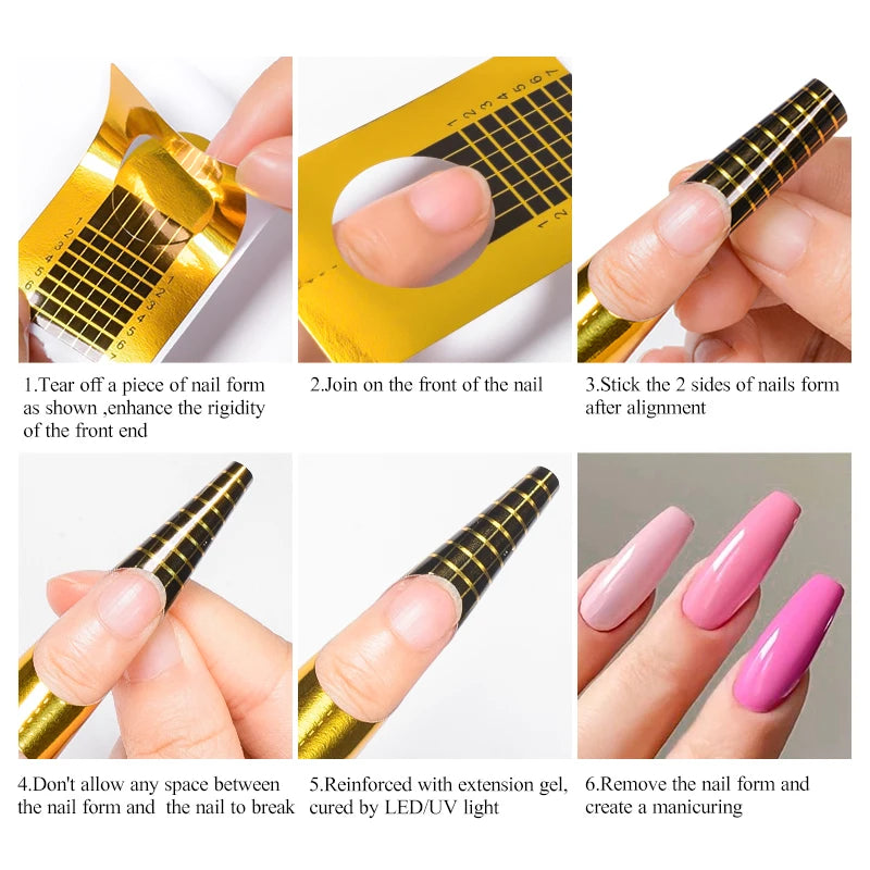 French Nail Form Tips