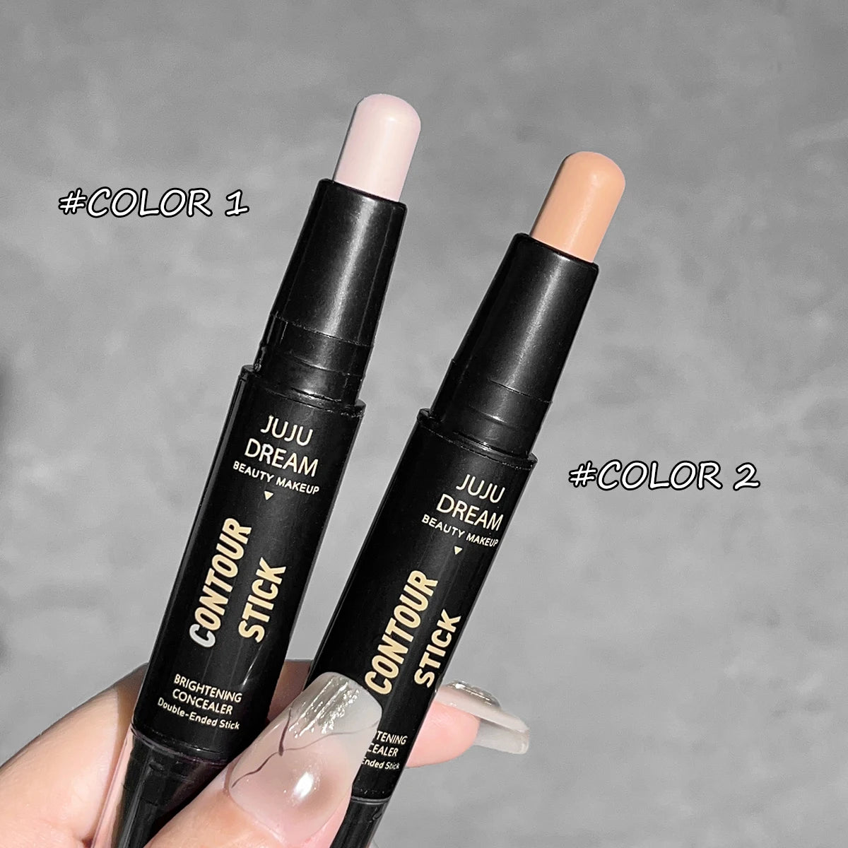 Dual-ended contour stick