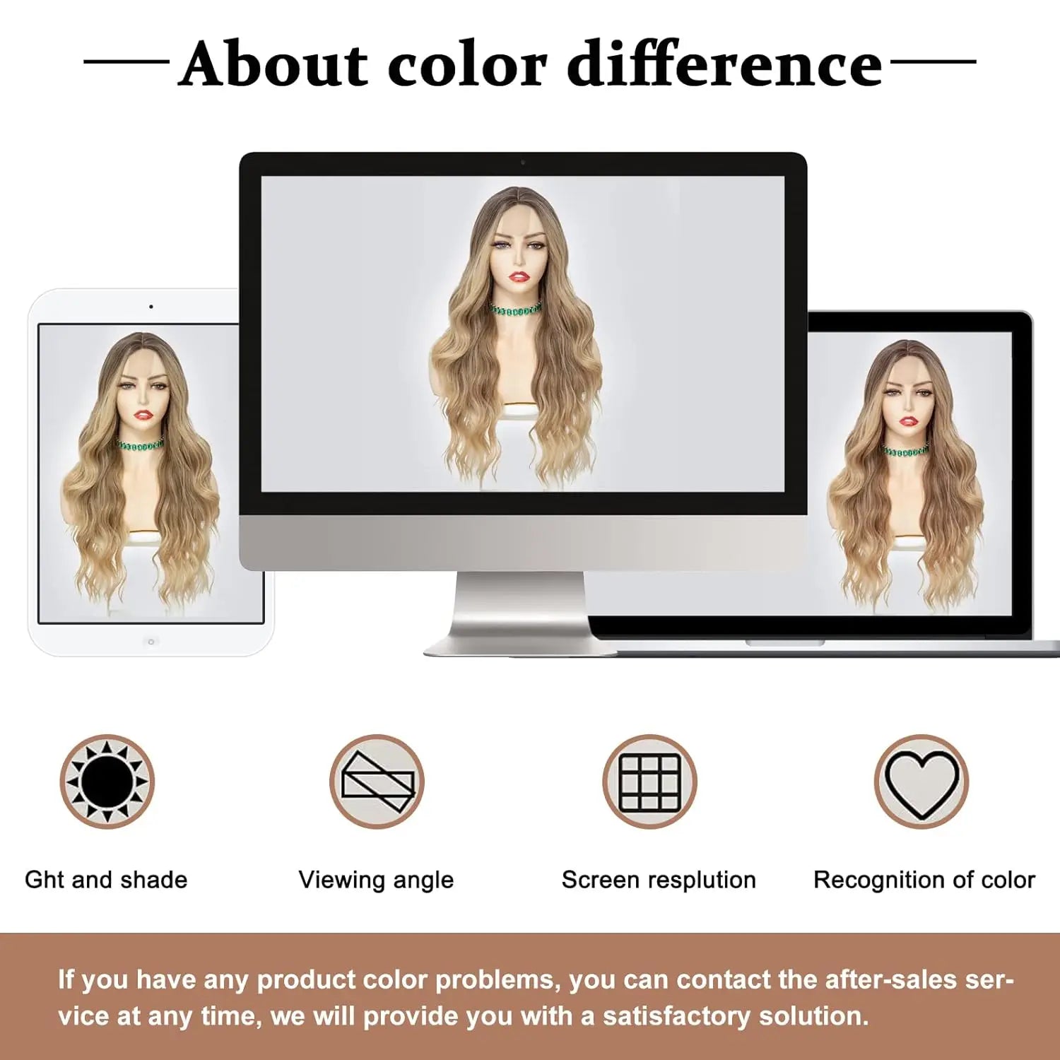 Synthetic Long Lace Hair