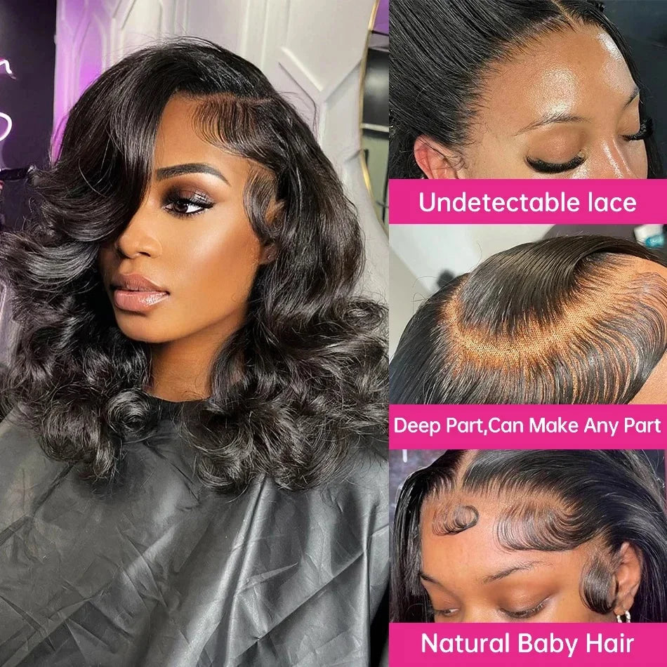 Density Short Wigs Body