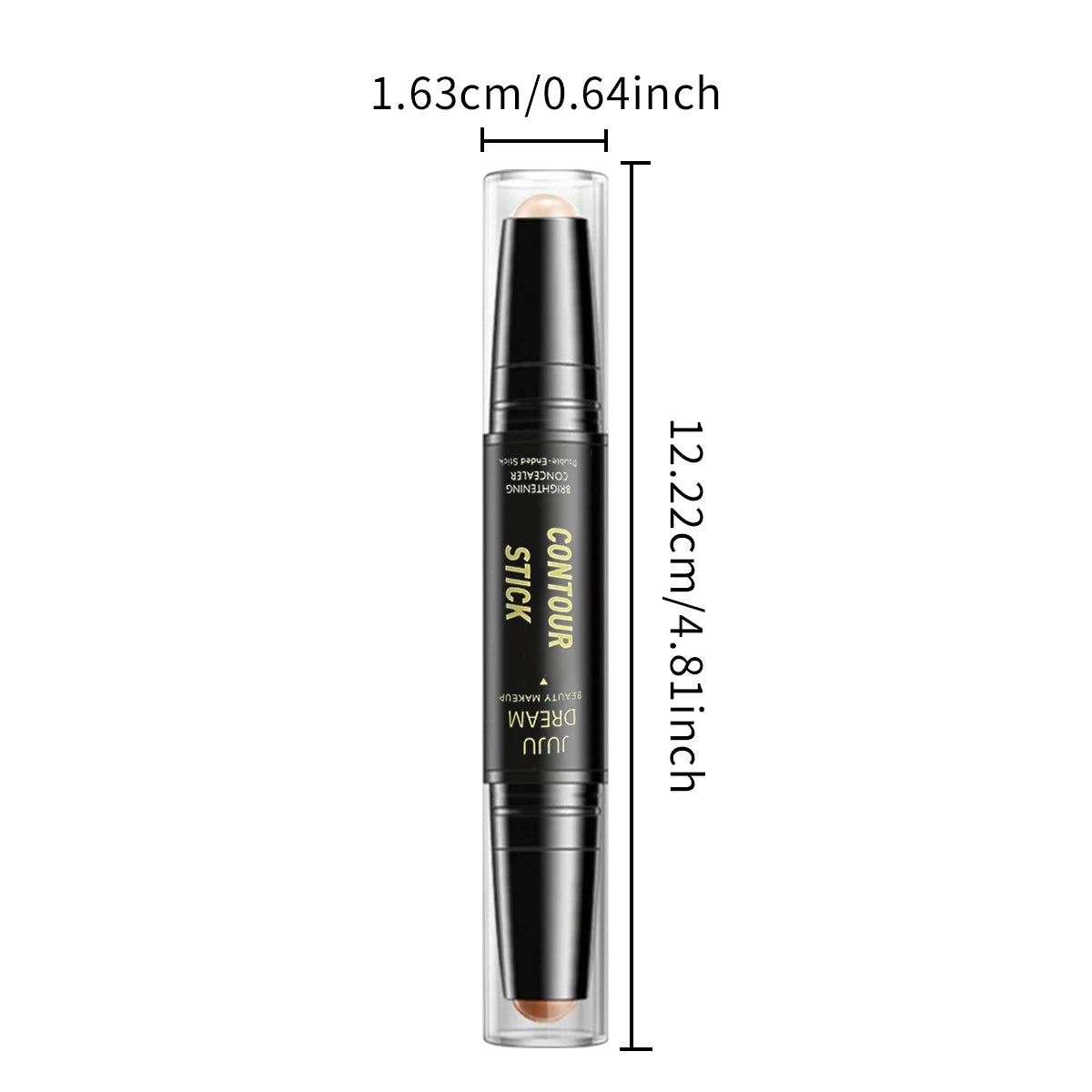 Dual-ended contour stick