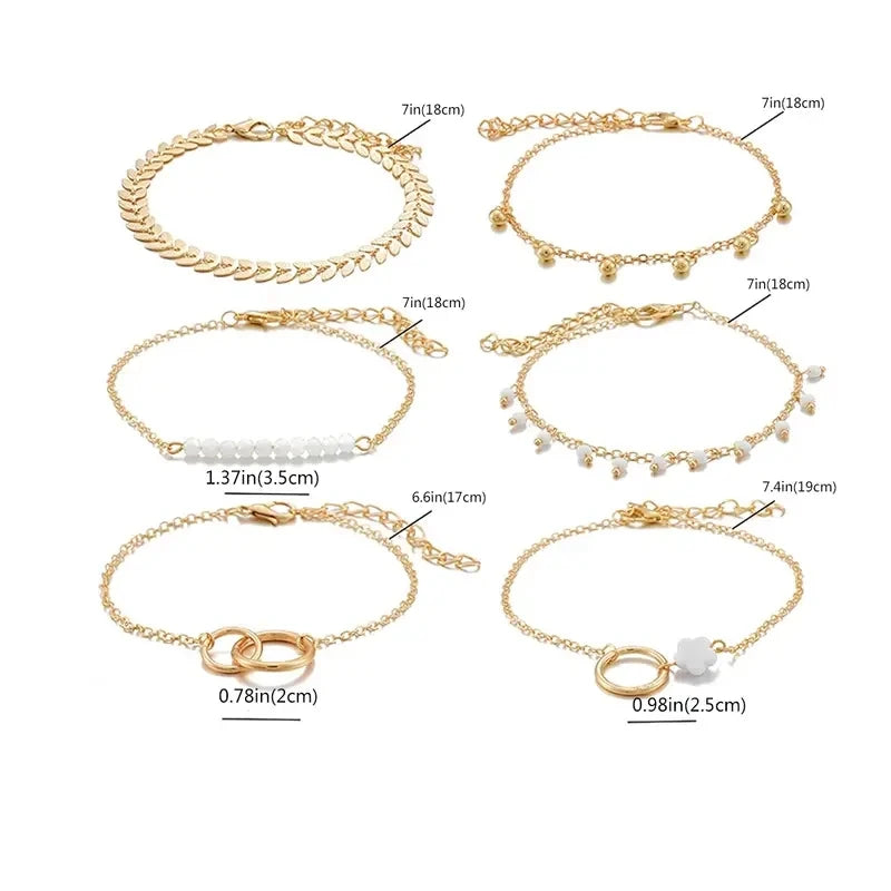 Trendy 6-Piece Stackable