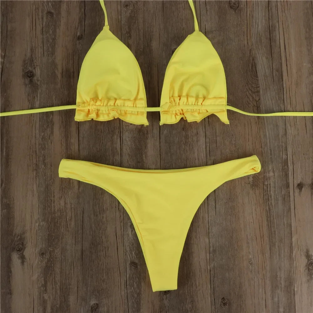 Summer Brazilian Bikini Set Women Sexy