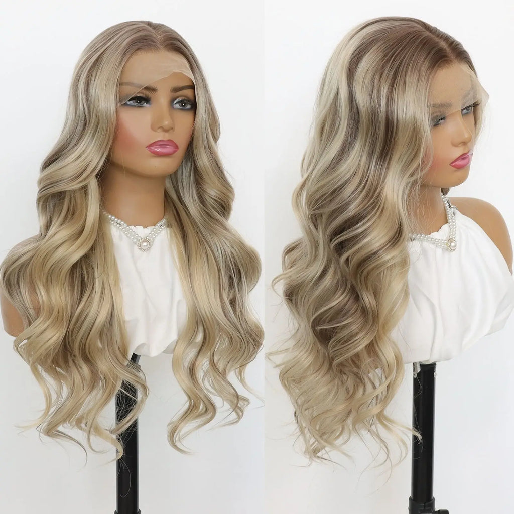 Blonde Highlight Lace Front Wig