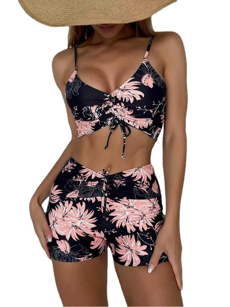 2025 High Waist Bikini Swimsuit Women