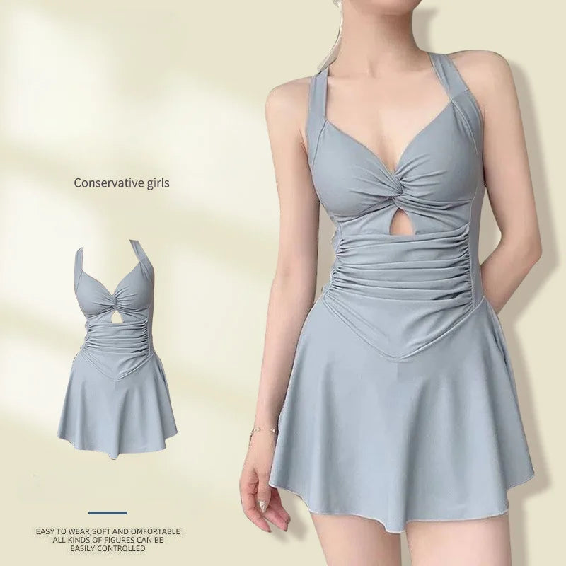 Swimming Suit for Women Solid Color