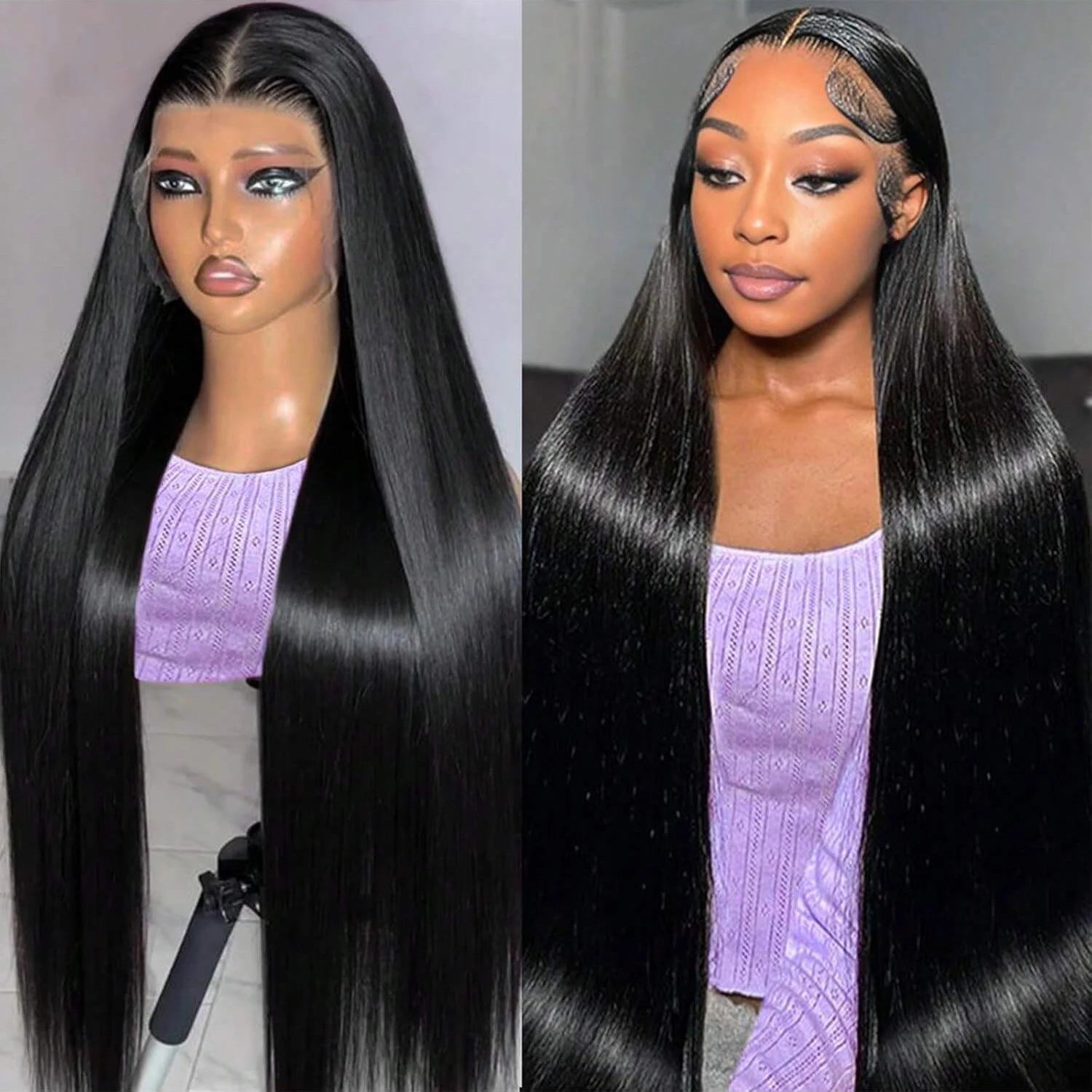 Baby Hair Lace Frontal Wigs