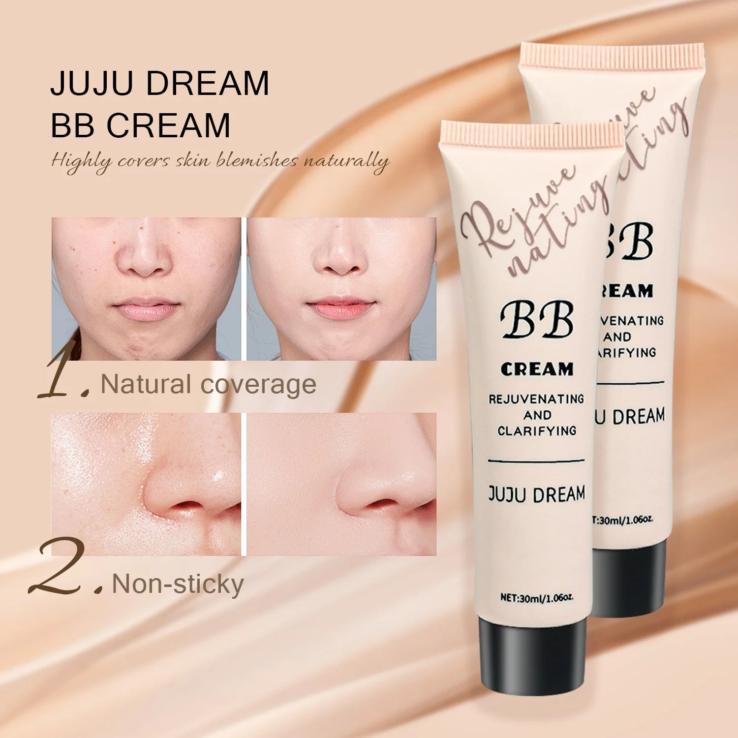 BB cream, isolation