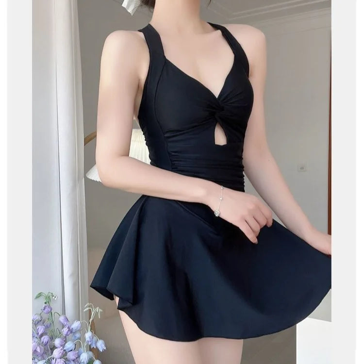 Swimming Suit for Women Solid Color