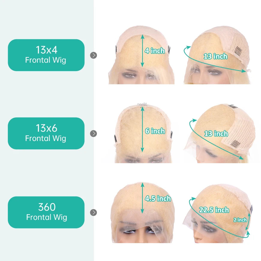 Front Human Hair Wigs