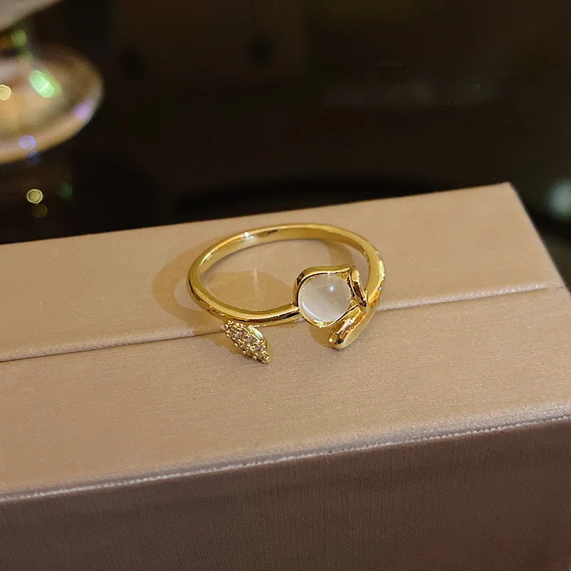 Luxury Zircon Flower