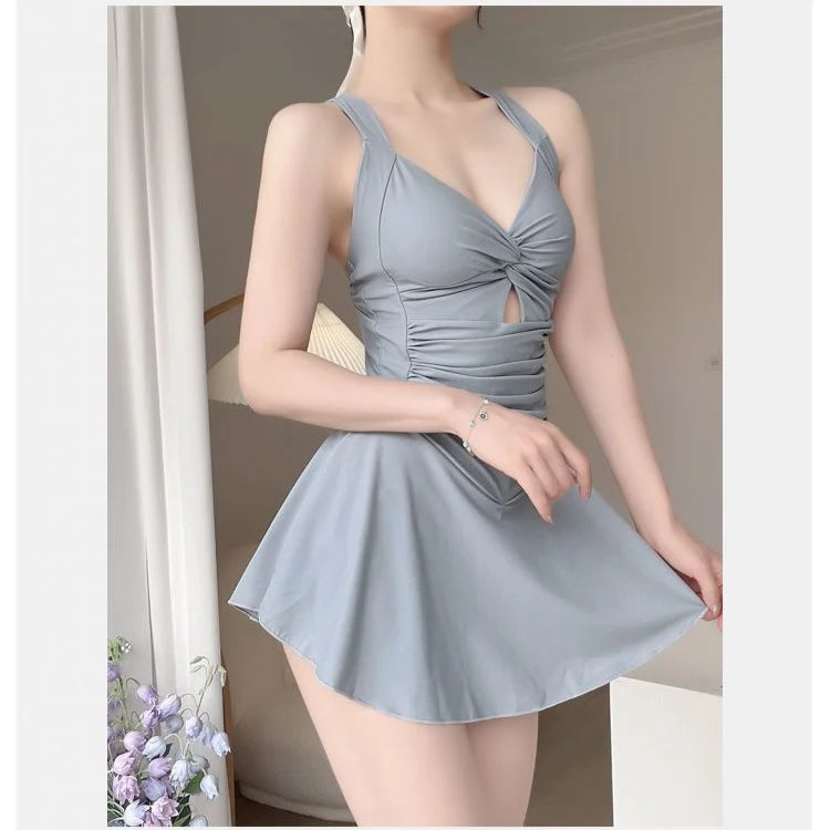 Swimming Suit for Women Solid Color