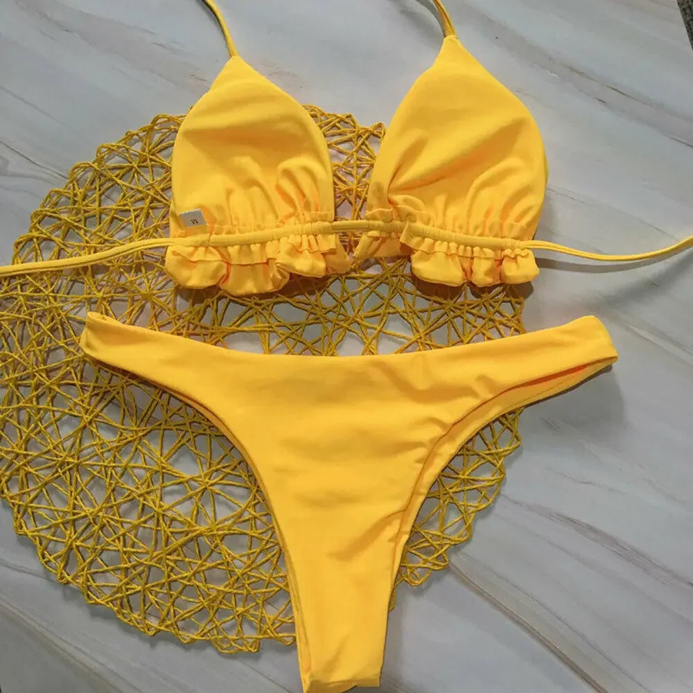 Summer Brazilian Bikini Set Women Sexy