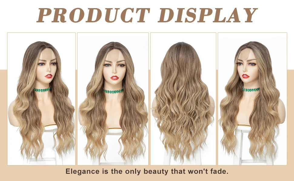 Synthetic Long Lace Hair