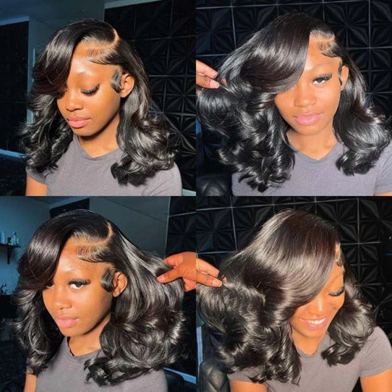 Natural Color Body Wave Short Bob