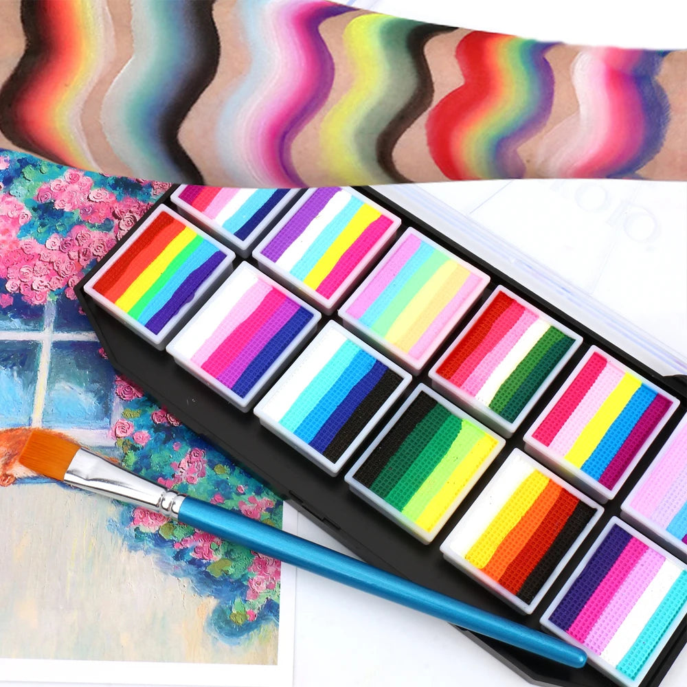 12 Colours Water-Soluble