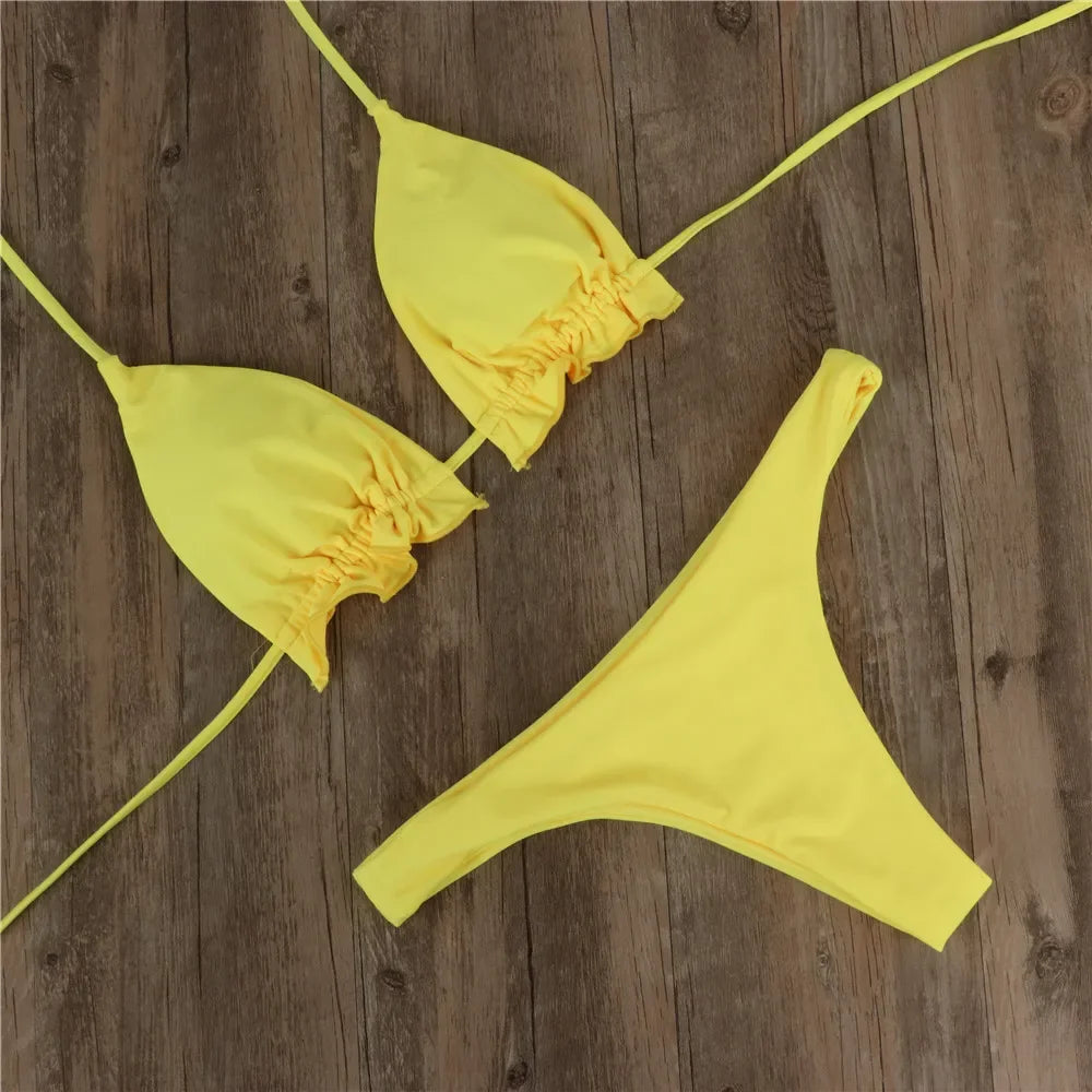 Summer Brazilian Bikini Set Women Sexy