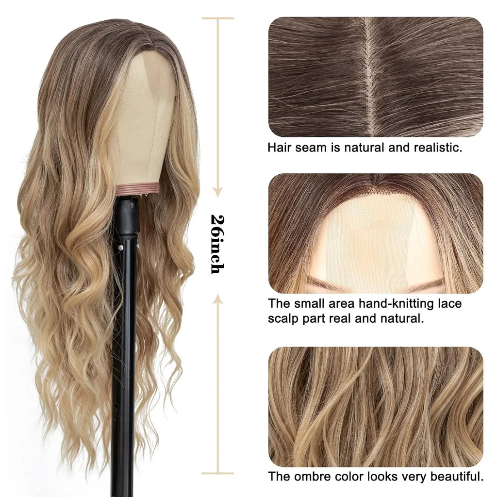 Synthetic Long Lace Hair