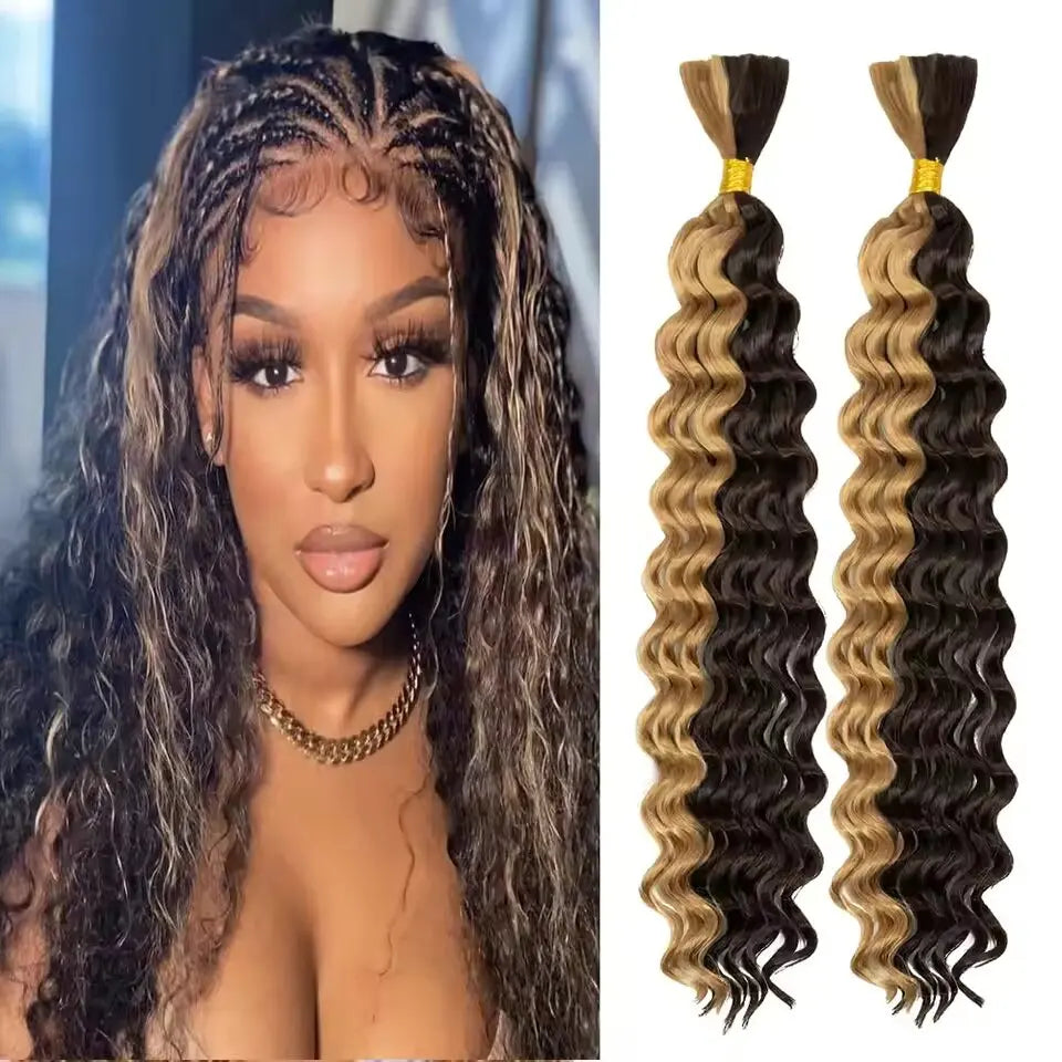 Deep Wave Bulk hair