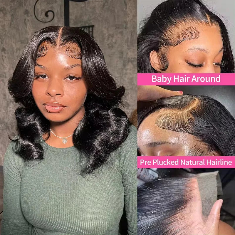 Natural Color Body Wave Short Bob