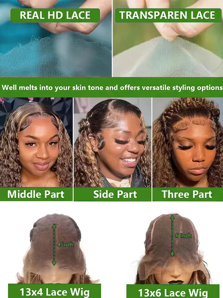 Lace Front Wigs Curly