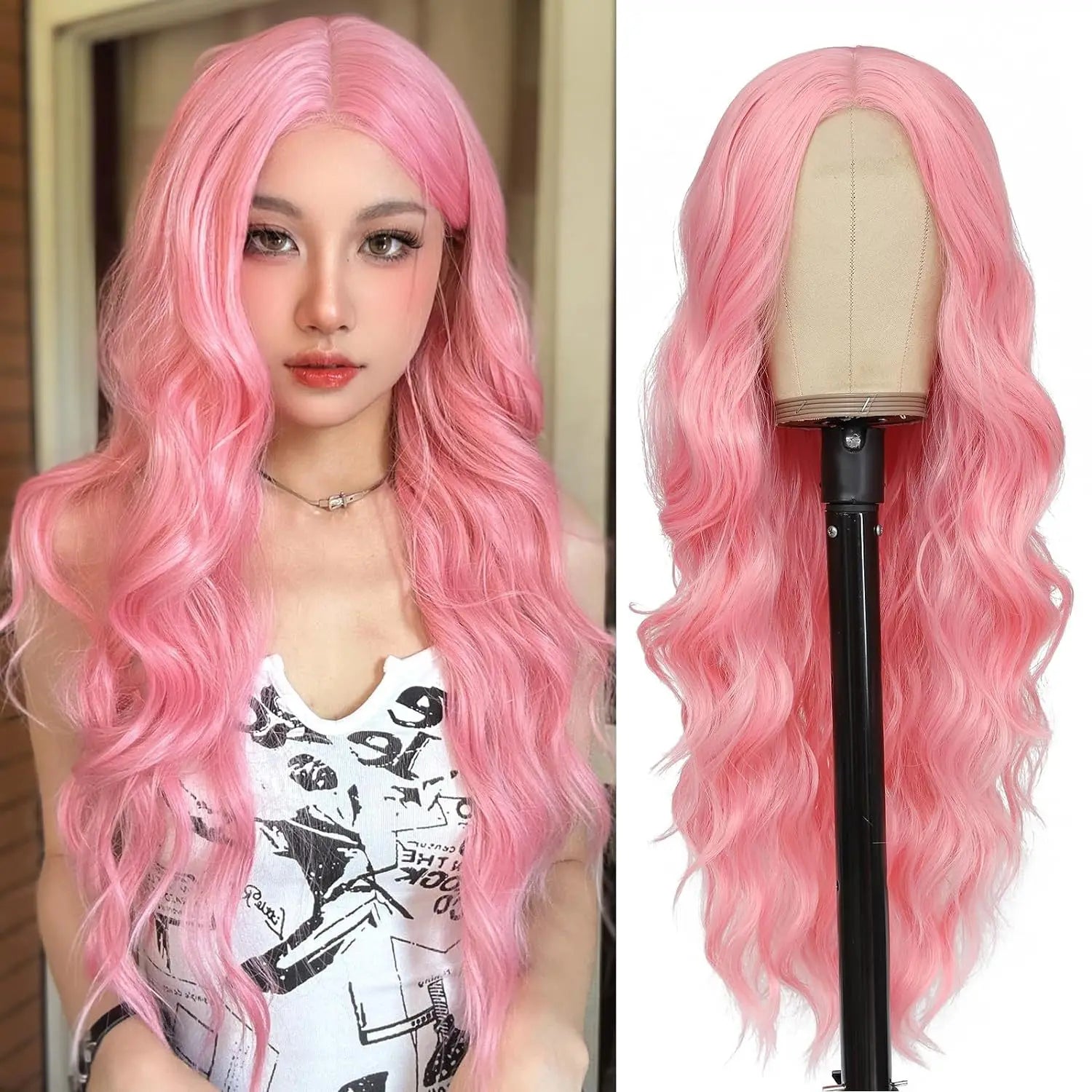 Synthetic Long Lace Hair