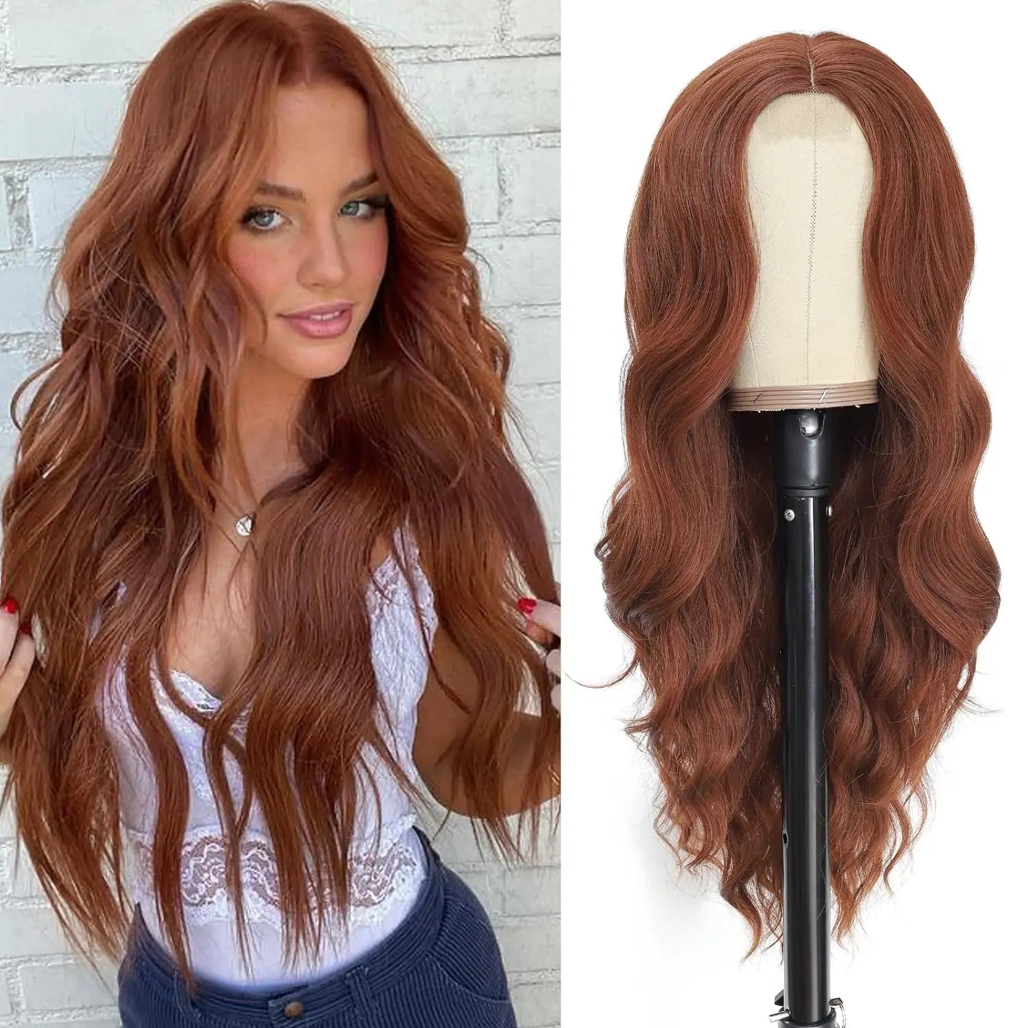 Synthetic Long Lace Hair