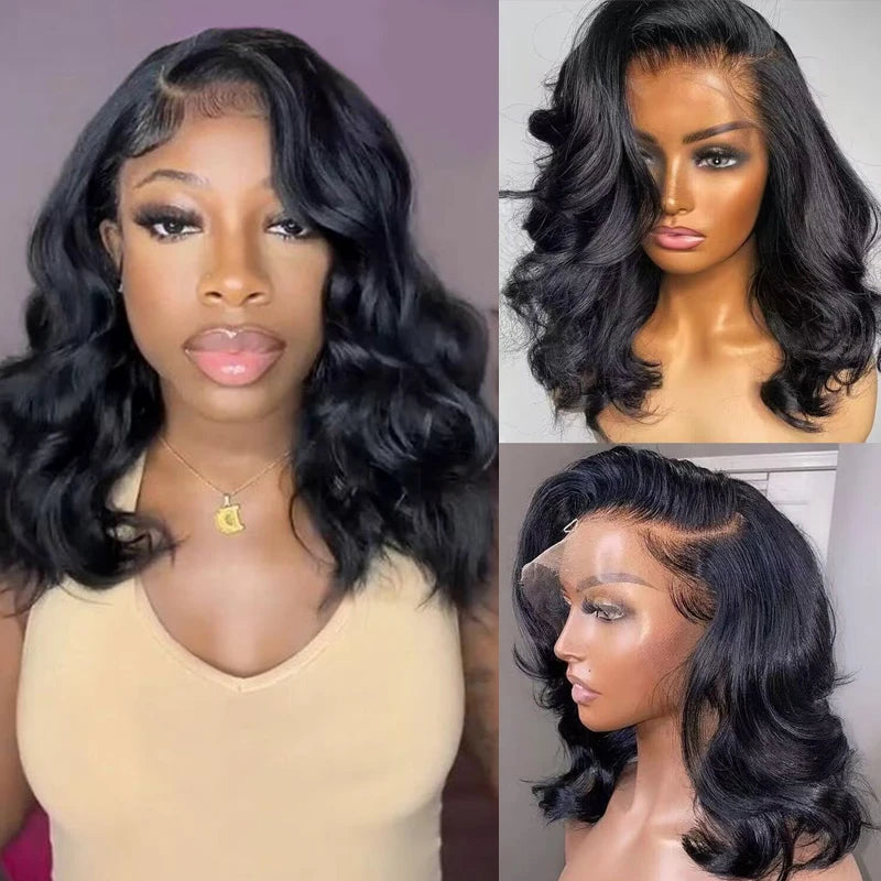 Natural Color Body Wave Short Bob