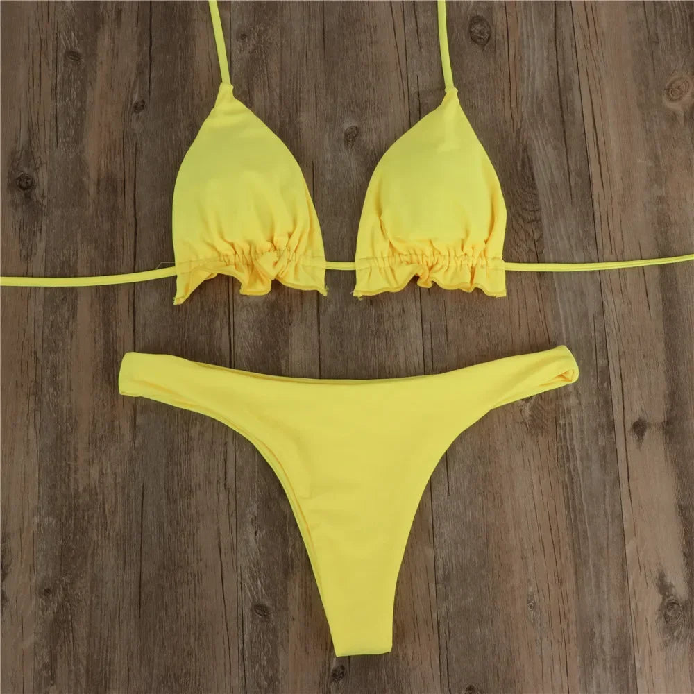 Summer Brazilian Bikini Set Women Sexy
