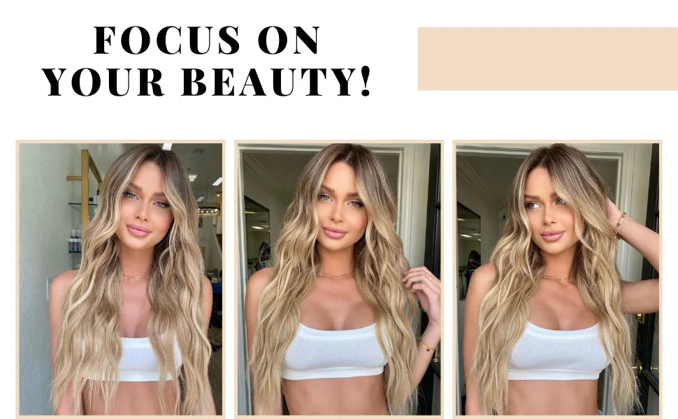 Synthetic Long Lace Hair