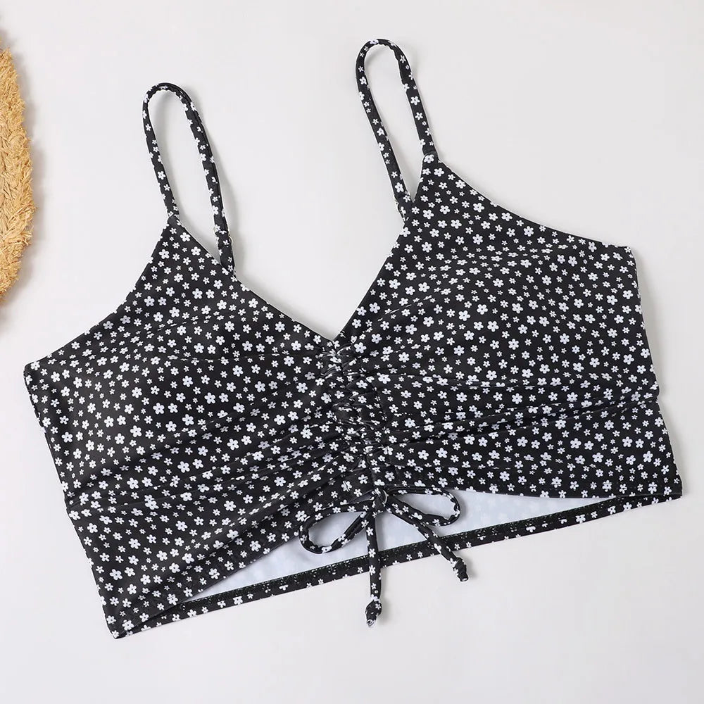 2025 High Waist Bikini Swimsuit Women