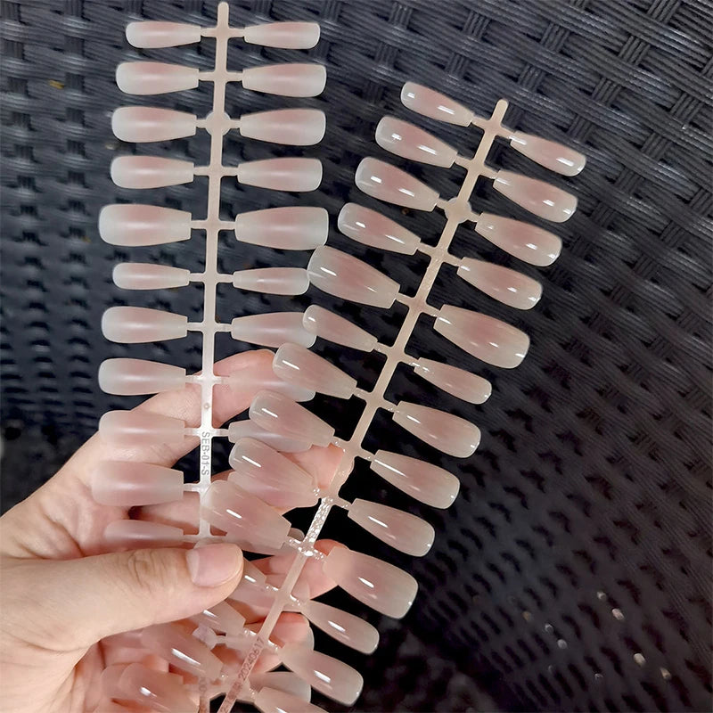 30Pcs Matte Nude Fake