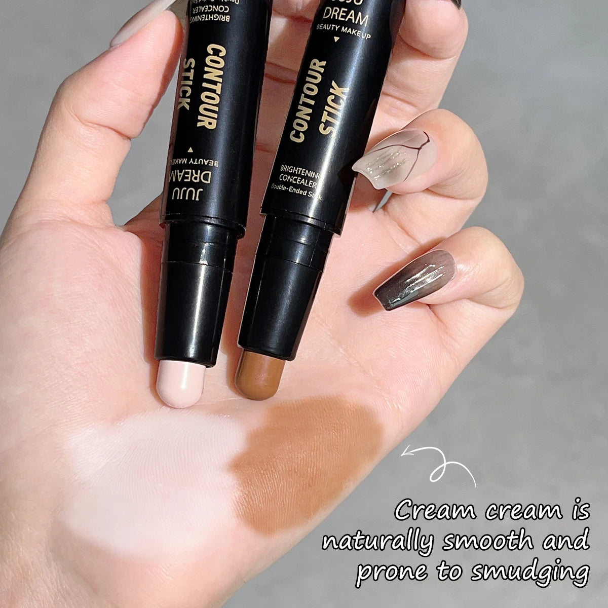 Dual-ended contour stick