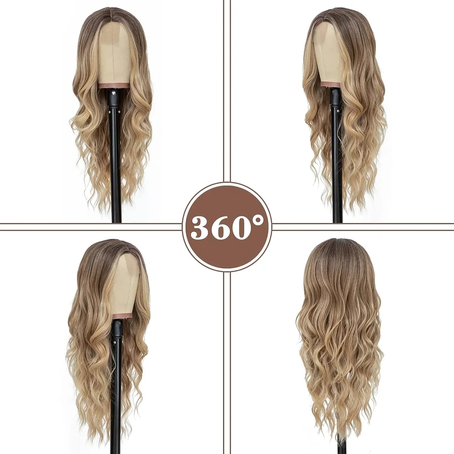 Synthetic Long Lace Hair