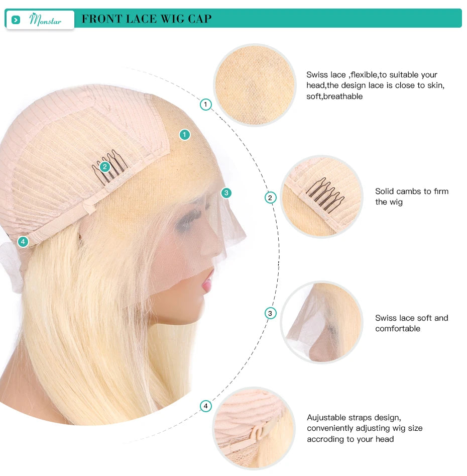 Front Human Hair Wigs