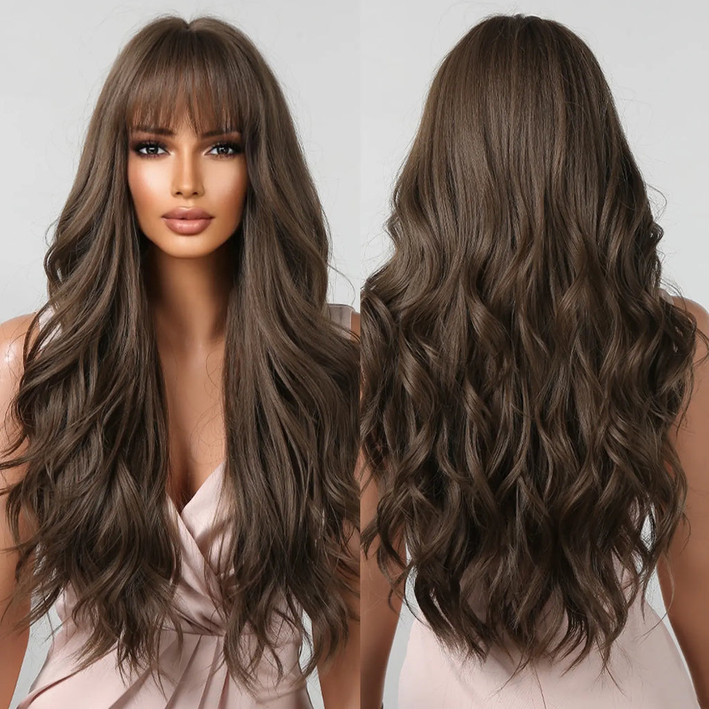 Brown Wavy Wigs